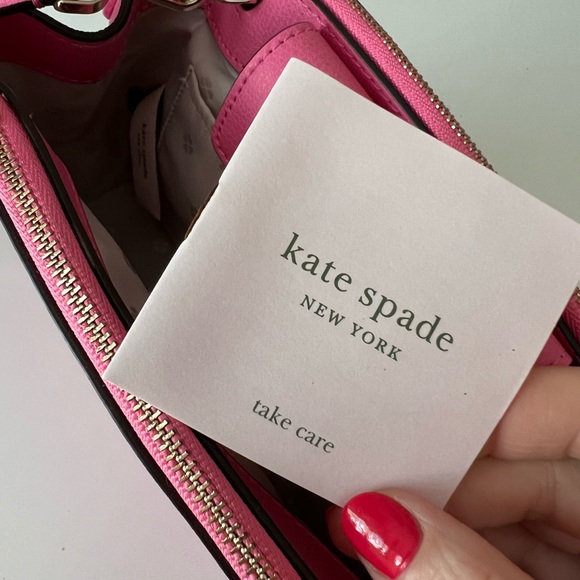Kate Spade - Fuchsia Crossbody with Side Snaps - BRAND NEW